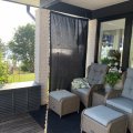 Klant imago Zonweringstof en decoratiestof Toldo Zwart - 160 cm