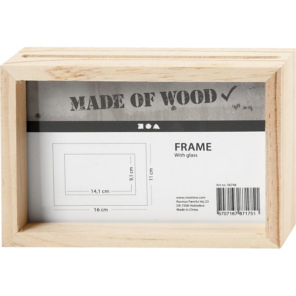 Dubbele lijst - 16 x 11 cm Dubbele lijst - 16 x 11 cm