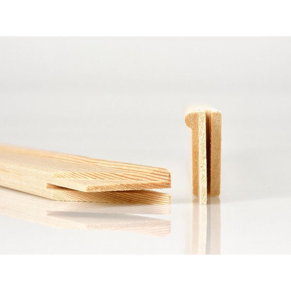 Onderdeel voor wigframe voor canvas - 2-pack - 31-45 cm