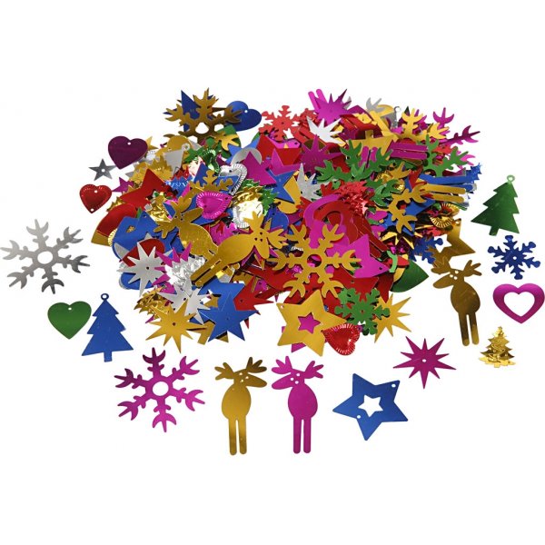 Pailletten - felle kleuren - 400 g Pailletten - felle kleuren - 400 g