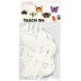 TeACH Me - Insectenmaskers - wit - 16 st