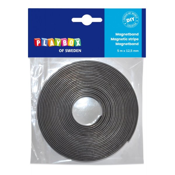 Magneetband 5 m (breedte 12,5 mm)