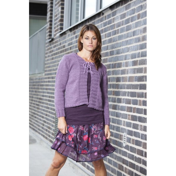 Breipatroon - Vest met veters