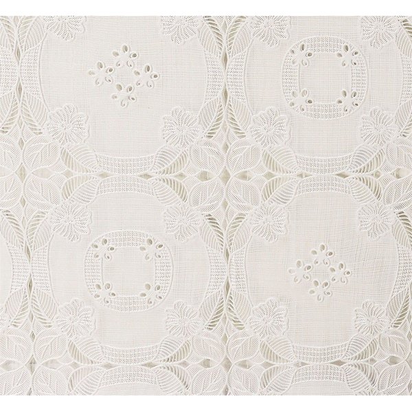 Waxdoek PVC Kant - Gebroken wit