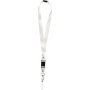 Sleutelhanger - wit - 5 st
