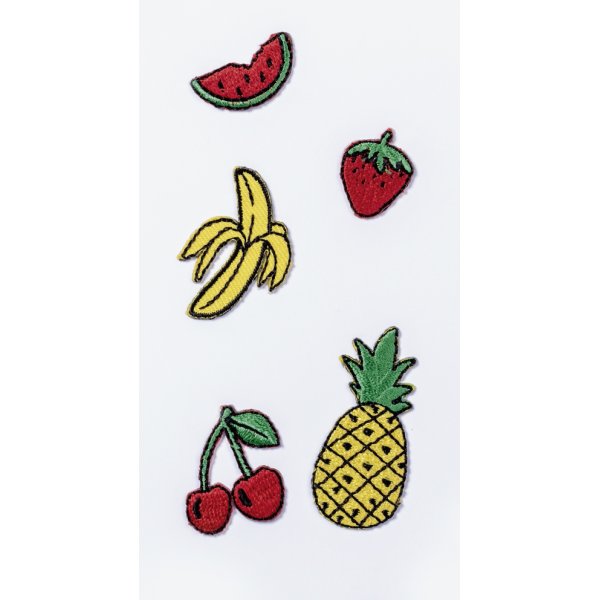 Textielstickers - Fruit
