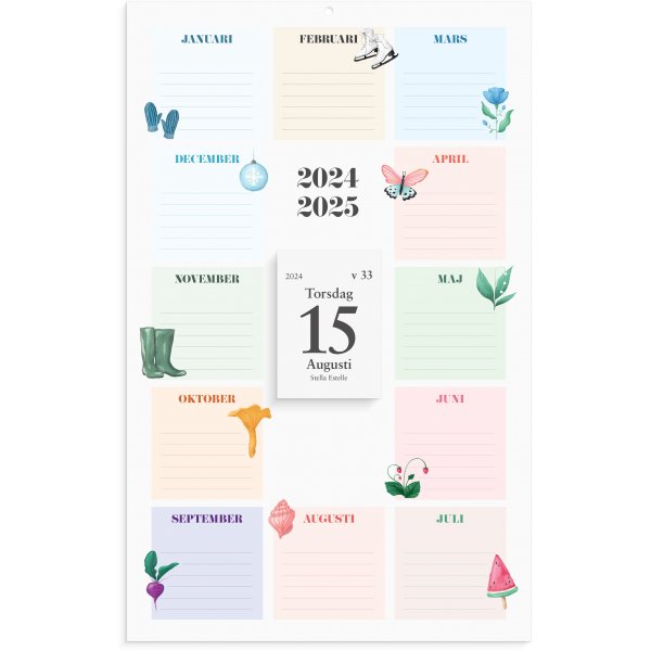 Wandkalender 24/25 - Klassenalmanak