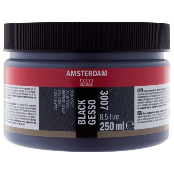 Gesso Amsterdam - Zwart