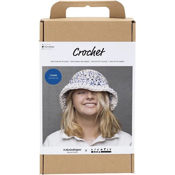 DIY-pakket haken, ruwe vissershoed