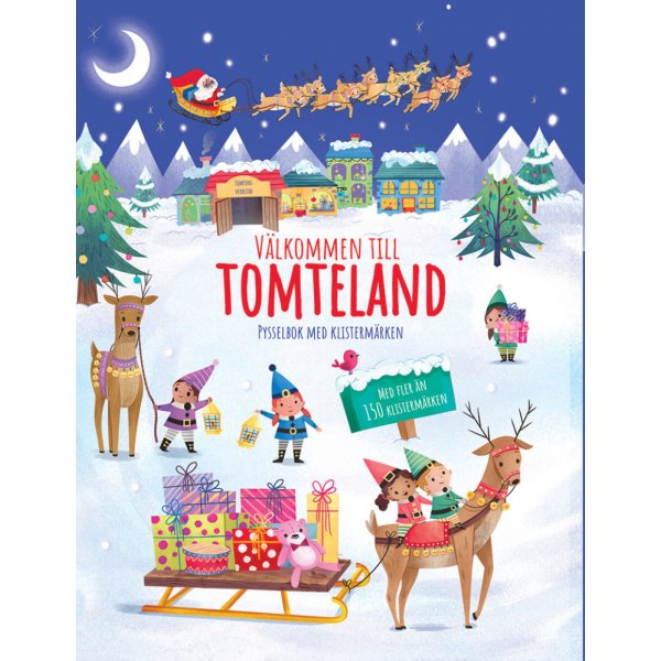 Welkom in Santaland: knutselboek met stickers