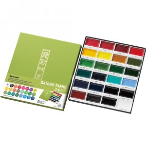 Aquarelverf Gansai Tambi - 24 kleuren Aquarelverf Gansai Tambi - 24 kleuren