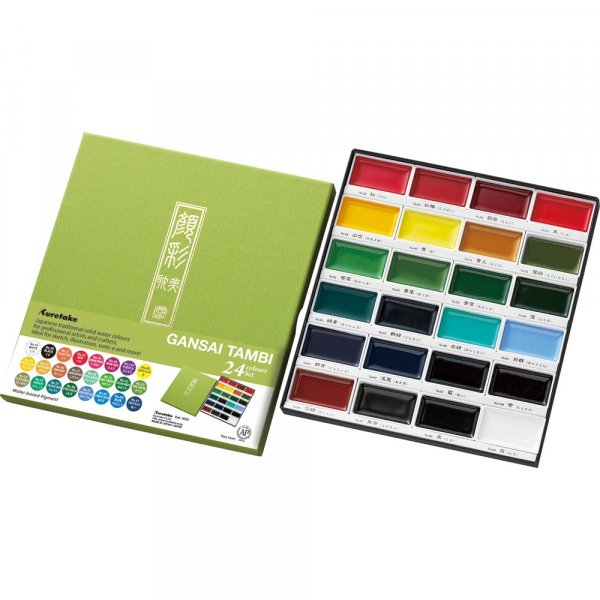 Aquarelverf Gansai Tambi - 24 kleuren