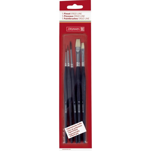 Borstelset ErgoLine - 5-pack