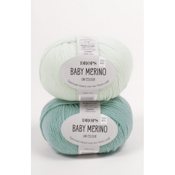 Drops Baby Merino-garen - 50 g (ca. 40 verschillende kleurkeuzes) Drops Baby Merino-garen - 50 g (ca. 40 verschillende kleurkeuzes)