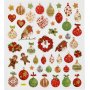 Stickers - Kerstballen en decoratie