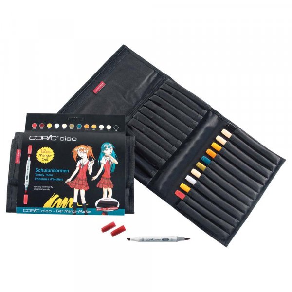 Copic Ciao Tas - 12 potloden - Trendy Tieners