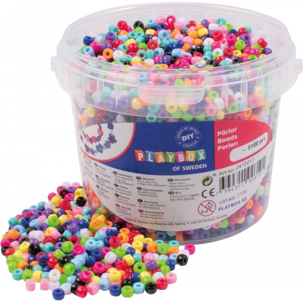 Kleine Congokralen basiskleuren - 450 g