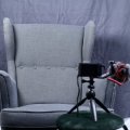 Klant imago B1 Stage - Molton stof 300cm, antraciet