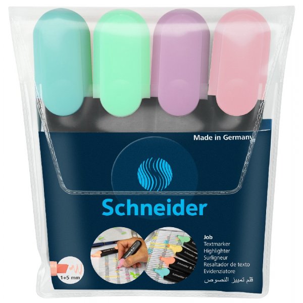 Job Highlighter - Pastel 4-pack