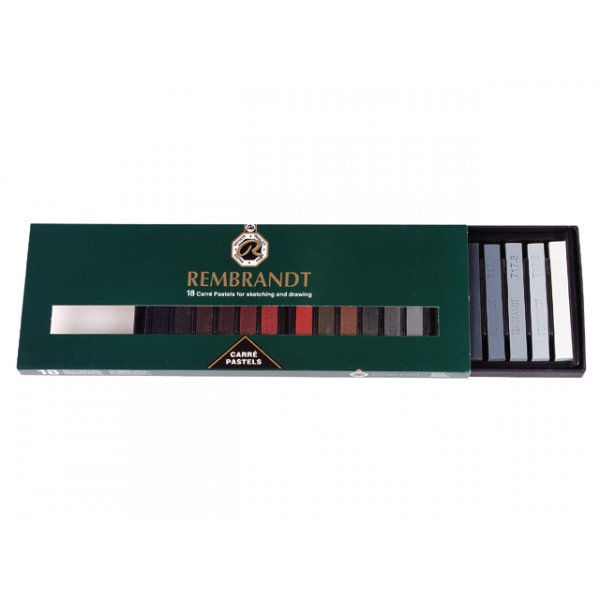 Rembrandt Carr Pastel in set - de hele serie - 18 stuks