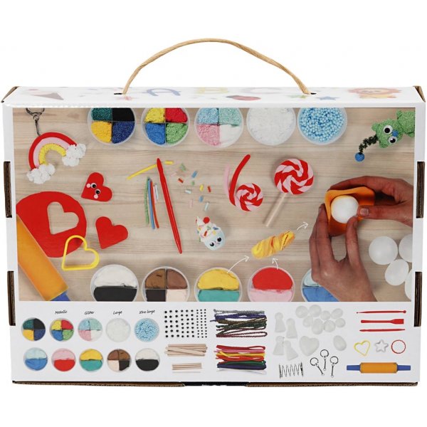 Foam Clay® en Silk Clay® in thema as - gemengde kleuren Foam Clay® en Silk Clay® in thema as - gemengde kleuren