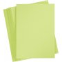 Gekleurd karton - lichtgroen - A4 - 180 gr - 100 vellen