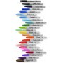 Vezelpennenset Sharpie - 80's Glam Permanent Markers - 24-pack ongesorteerde kleuren