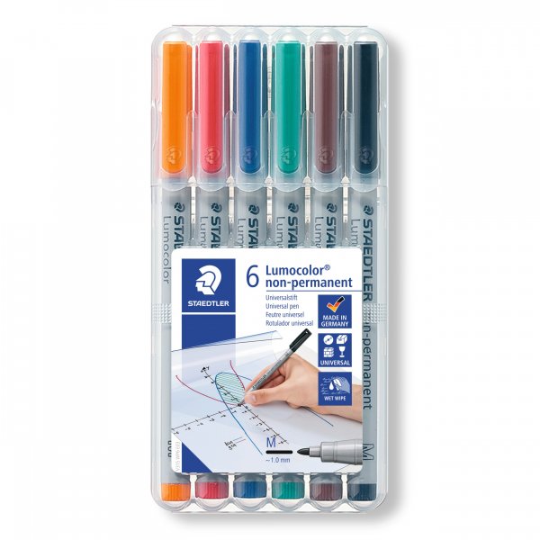 OH Pennen Niet-permanent 1 mm - 6 stiften