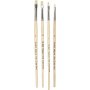 Natur Line Penselen - nr. 00+1+2+4 - bord - 4 st