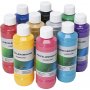 Porseleinverf - gemengde kleuren - 10 x 250 ml