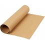 Lederpapier - lichtbruin - effen - 1 m