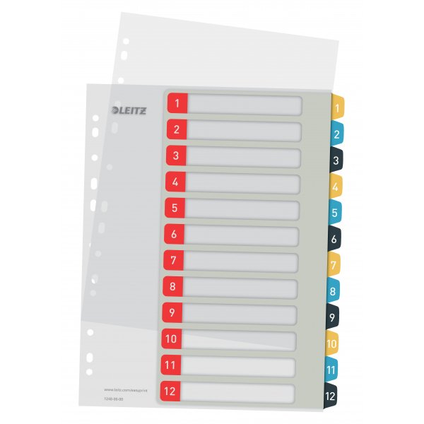 Bindmiddelindex PP A4+ - 1-12