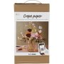DIY Kit Crpepapier - Boeket