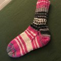 Klant imago Vikinggaren Raggen 150g - Roze/grijs/zwart (770)