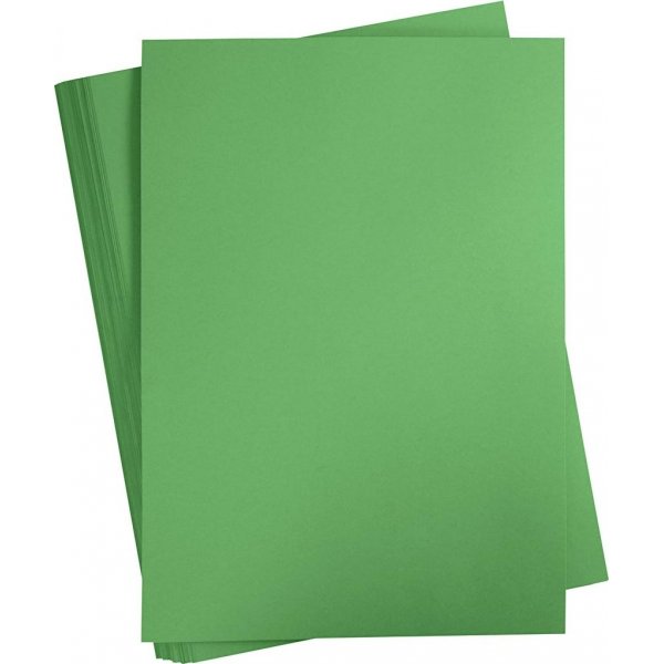 Gekleurd Karton - grasgroen - A2 - 180 gr - 100 vellen