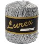 Lurexgaren - zilver - 25 gr