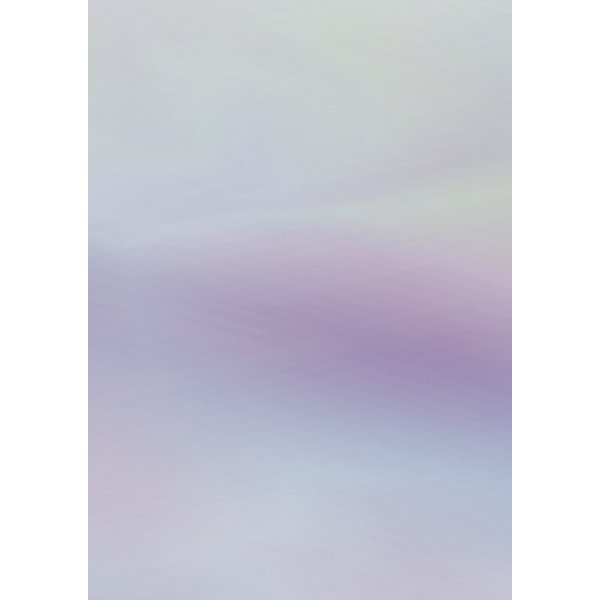 Decoratieve kaart holografisch - 50x70 cm