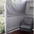 Klant imago Heathered luifeldoek - Heathered donkergrijs - 130 cm