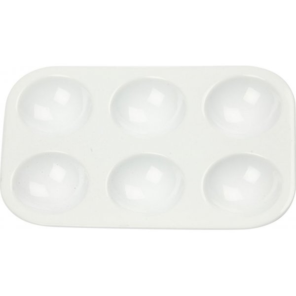 Palet - wit - 13 x 8,5 cm