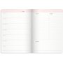 Weekplanner - Ongedateerd roze