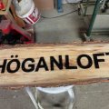 Klant imago Onbehandelde houten letters 80x5 mm - A
