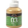 Schoolverf Acryl - Metallic - goud - metallic - 500 ml