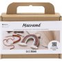 Mini DIY Kit Macram - Regenboog