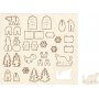 Doe-het-zelf houten figuren - Kerstmis