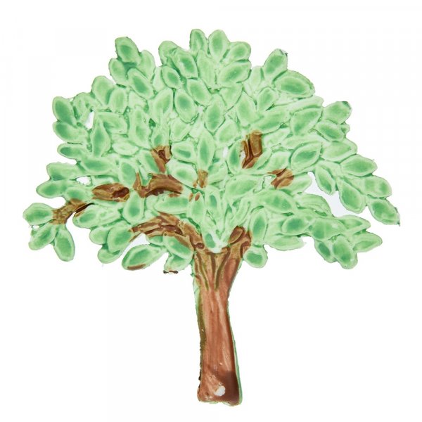 Wasdecoraties - Boom (60x58 mm)