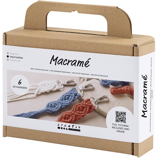 Mini DIY Kit Macramé - Sleutelhangers Mini DIY Kit Macramé - Sleutelhangers
