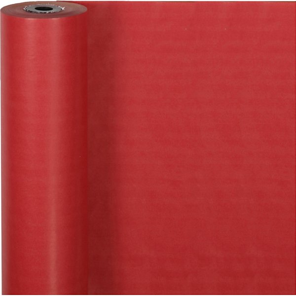 Cadeaupapier - rood - 100 meter Cadeaupapier - rood - 100 meter