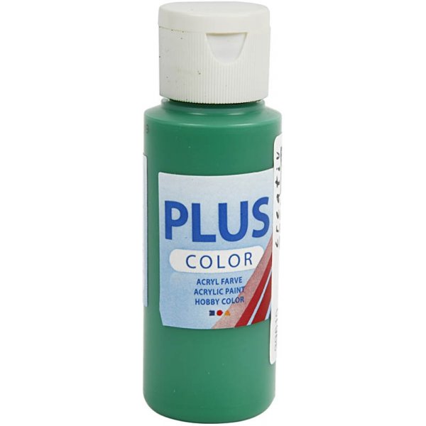 Plus Color Hobbyverf - briljantgroen - 60 ml