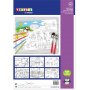 Placemats om in te kleuren - 24 st