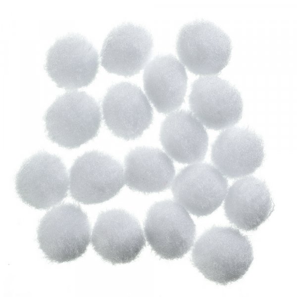 Pompons 10mm - 100st